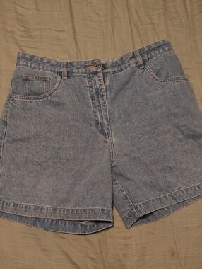 Christopher & Banks Light Blue Denim Shorts